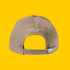 GORRA SNAPBACK BEIGE DRAGON PHARMA