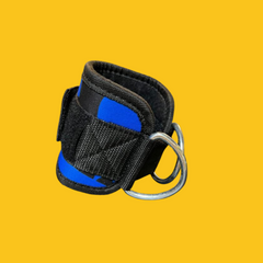 GRILLETES CORREAS NEGRO CON AZUL NEOSPORTS