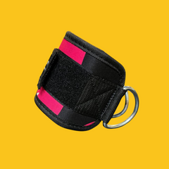 GRILLETES CORREAS NEGRO CON ROSA NEOSPORTS