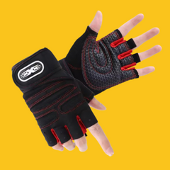 GUANTES DEPORTIVOS CON MUÑEQUERA GLOVES SPORT GEAR