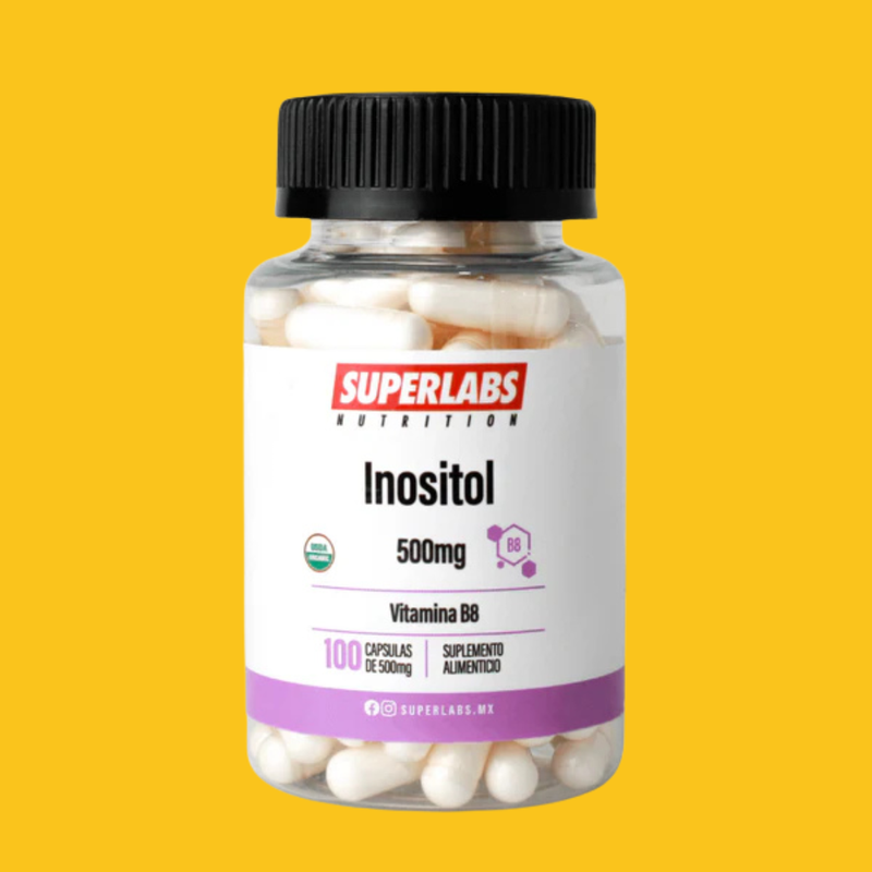 INOSITOL 500 MG 100 CAPS SUPERLABS NUTRITION - SDMsuplementos.com