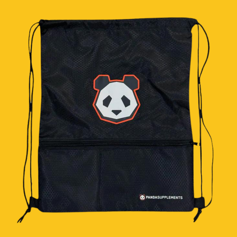 MOCHILA MORRAL LOGO PANDA SUPPLEMENTOS