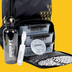 MOCHILA FITNESS PACK BLACK GOLD MONKEY POWER ENVIO GRATIS