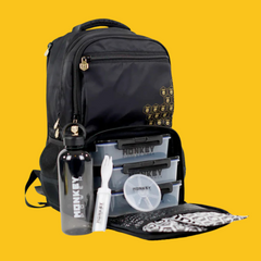 MOCHILA FITNESS PACK BLACK GOLD MONKEY POWER ENVIO GRATIS