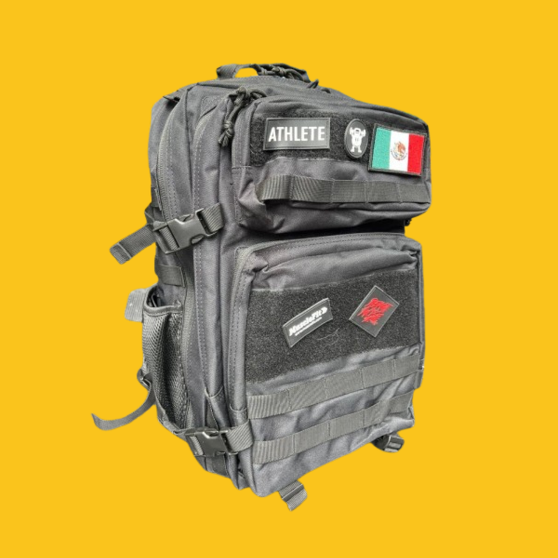 MOCHILA TACTICA FIT NEGRA MUCLEFIT