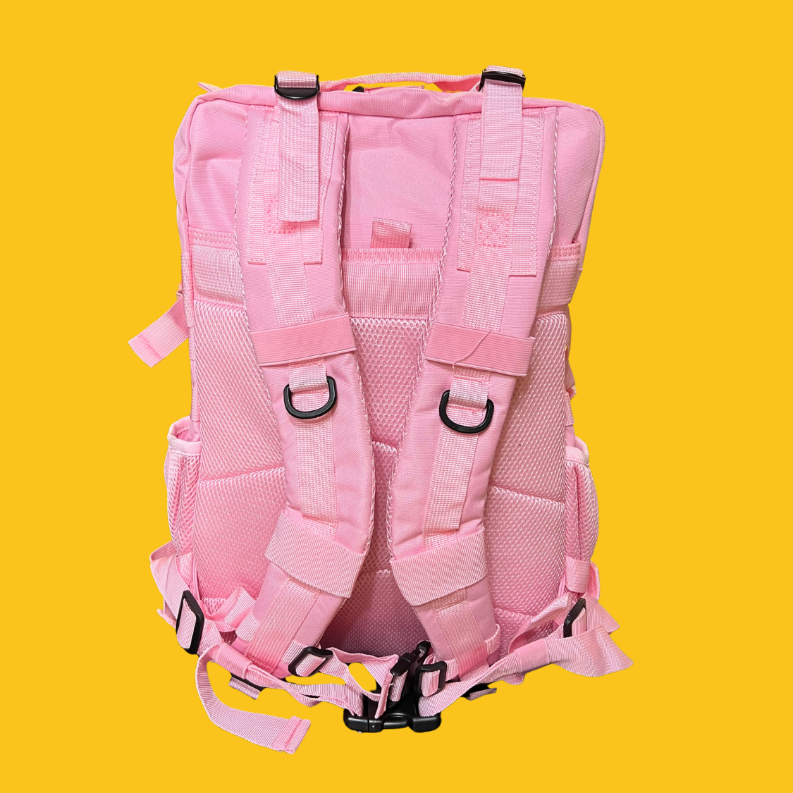 MOCHILA TACTICA FIT ROSA PASTEL MUCLEFIT - SDMsuplementos.com