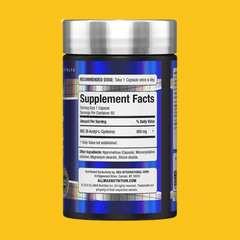NAC N-ACETYL - L - CYSTEINE 60 CAPS ALLMAX