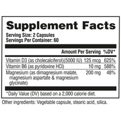 NITRAFLEX PRO MAGNESIUM 200MG 120 CAPS GAT SPORTS