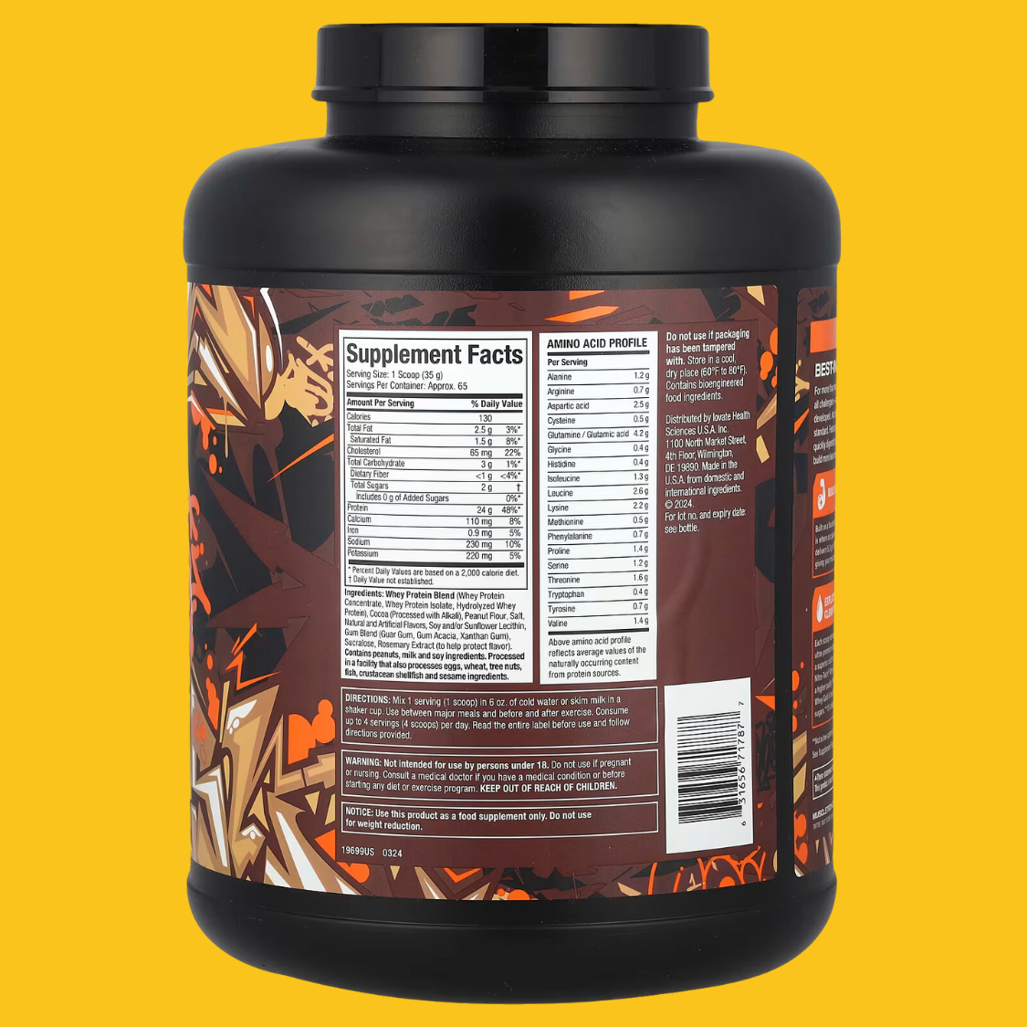 NITRO-TECH 100% WHEY GOLD 5.03 LBS CHOCOLATE PEANUT BUTTER EDICION LIMITADA MUSCLETECH