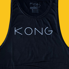 PLAYERA TANK LARGA NEGRA KONG CLOTHING - SDMsuplementos.com