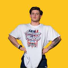 PLAYERA AMERICAN MUSCLE OVERSIZED T-SHIRT DRAGON PHARMA
