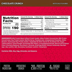 PROTEIN CRIPS SNACK BAR INDIVIDUAL BSN - SDMsuplementos.com