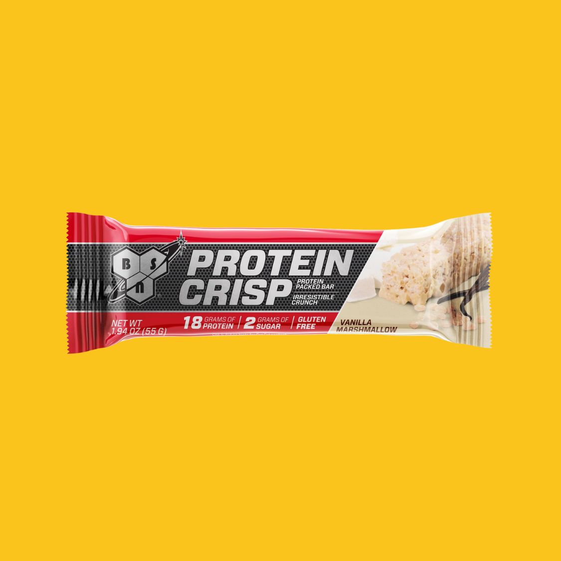 PROTEIN CRIPS SNACK BAR INDIVIDUAL BSN - SDMsuplementos.com