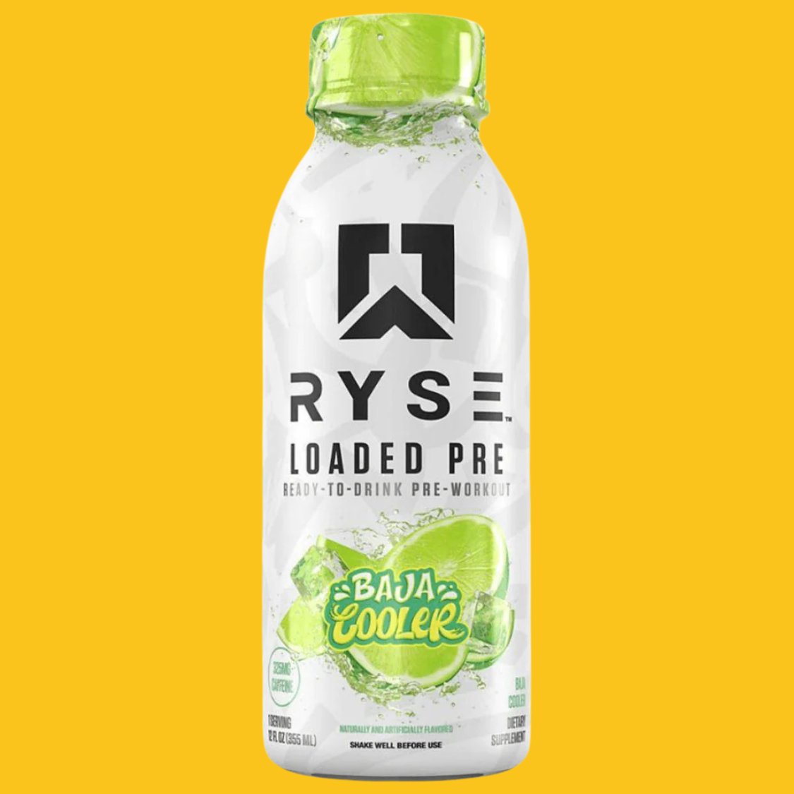 RYSE LOADED PRE ENERGY DRINK ZERO SUGAR 12 OZ INDIVIDUAL