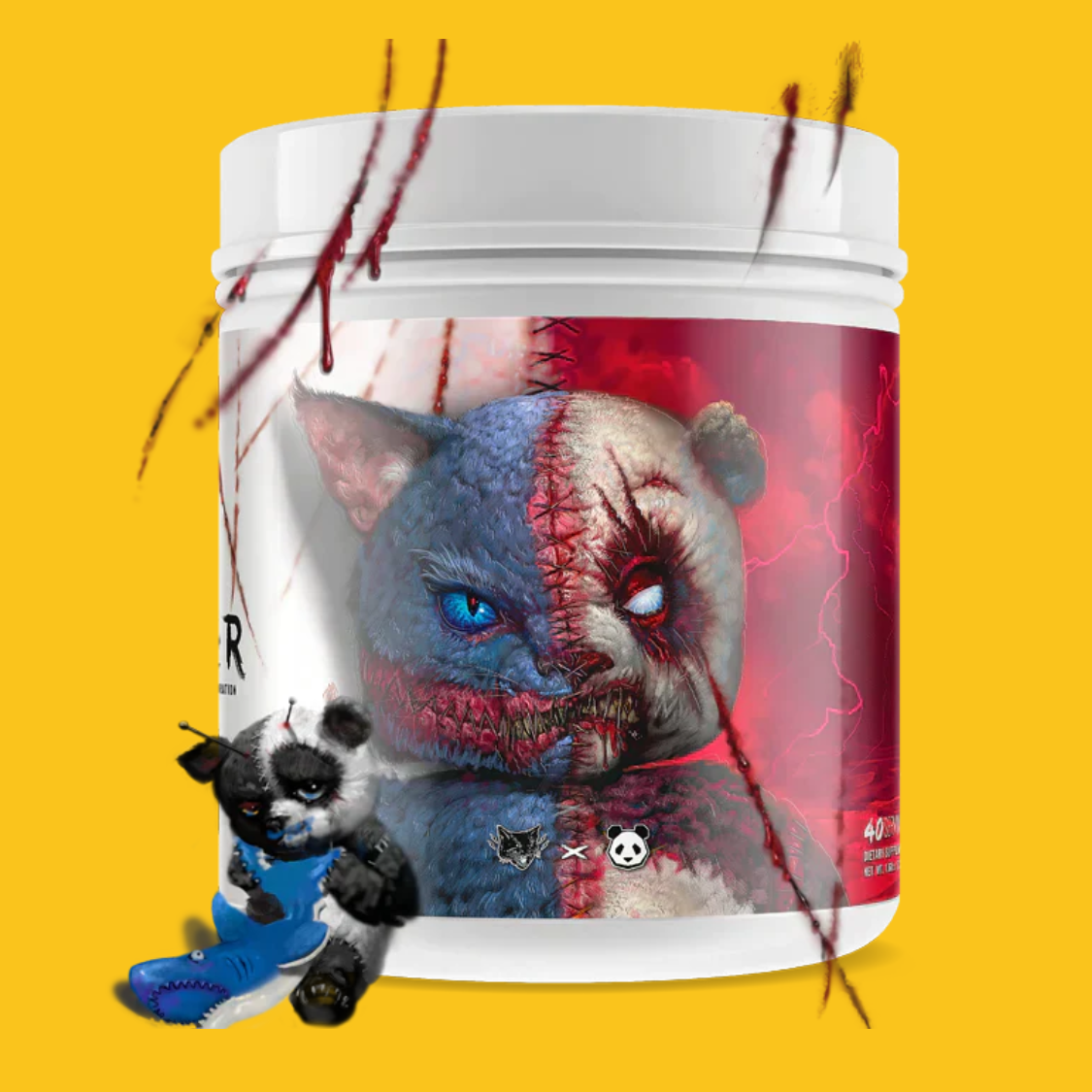 SINISTER XTREME PRE WORKOUT 40 SERV PANDA SUPPLEMENTS