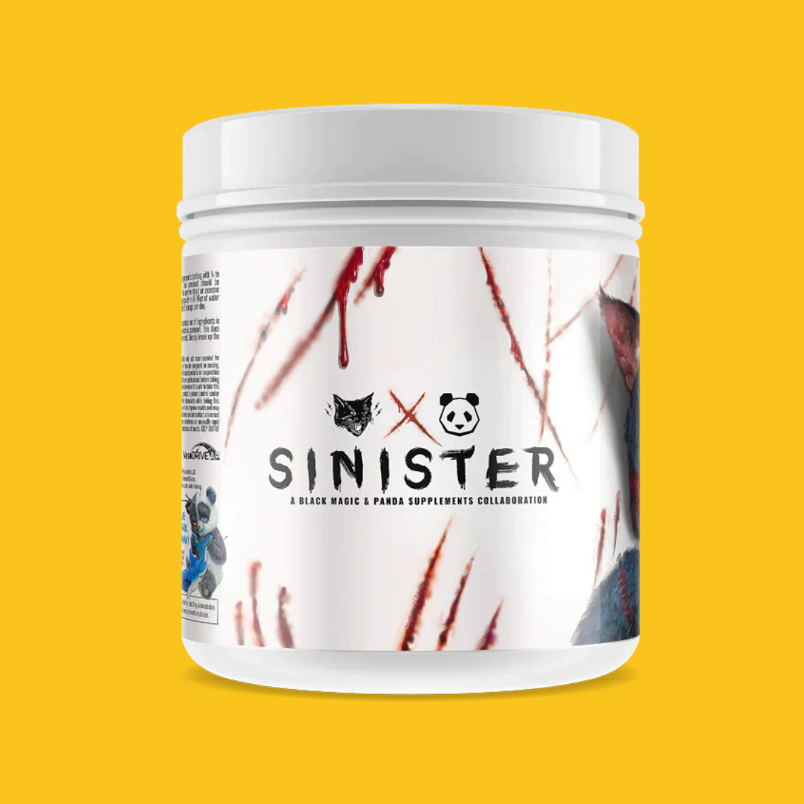 SINISTER XTREME PRE WORKOUT 40 SERV PANDA SUPPLEMENTS