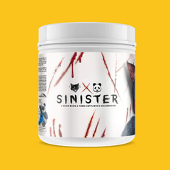 SINISTER XTREME PRE WORKOUT 40 SERV PANDA SUPPLEMENTS