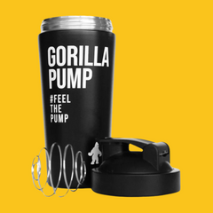 SHAKER METALICO NEGRO 739 ML GORILLA PUMP