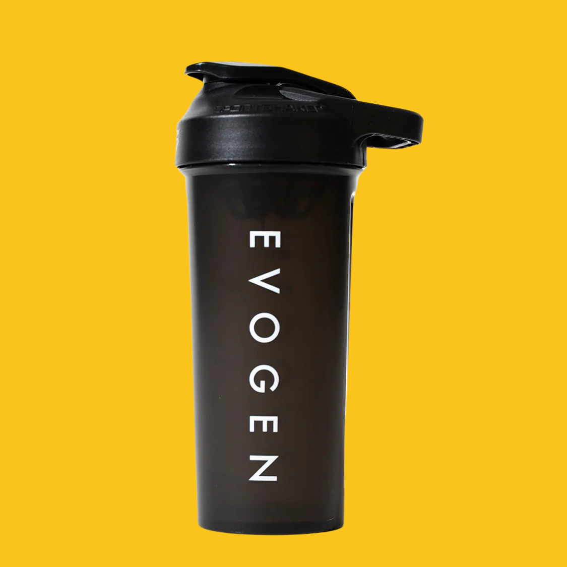 SHAKER EVOGEN 18 OZ TRANSPARENTE NEGRO