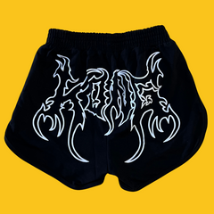 SHORT DEPORTIVO CORTO PARA MUJER NEGRO KONG CLOTHING