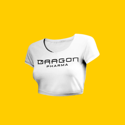 TOP CORTO OPACO BLANCO DRAGON PHARMA