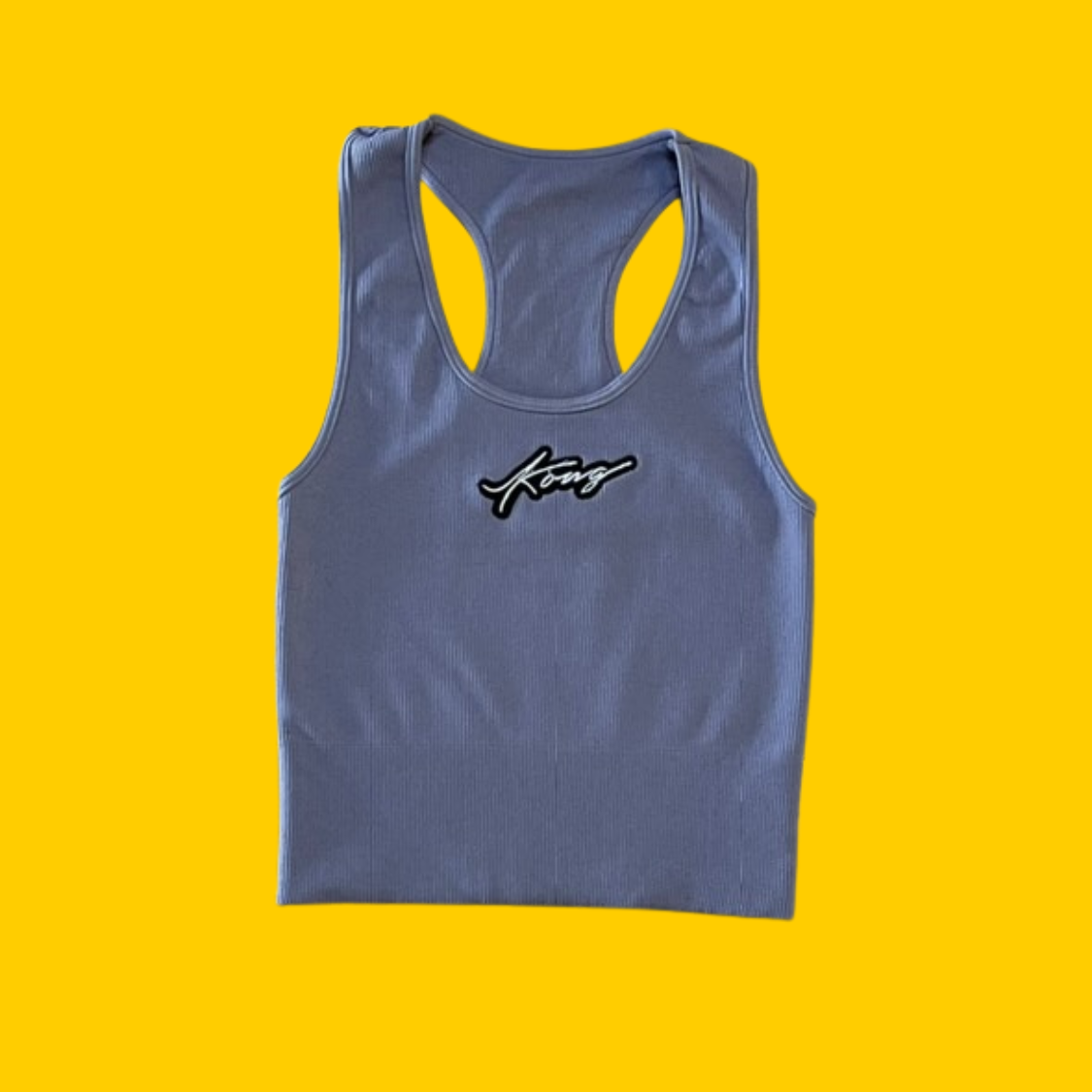 TOP KONG WOMAN LICRA GRIS UNITALLA KONG CLOTHING