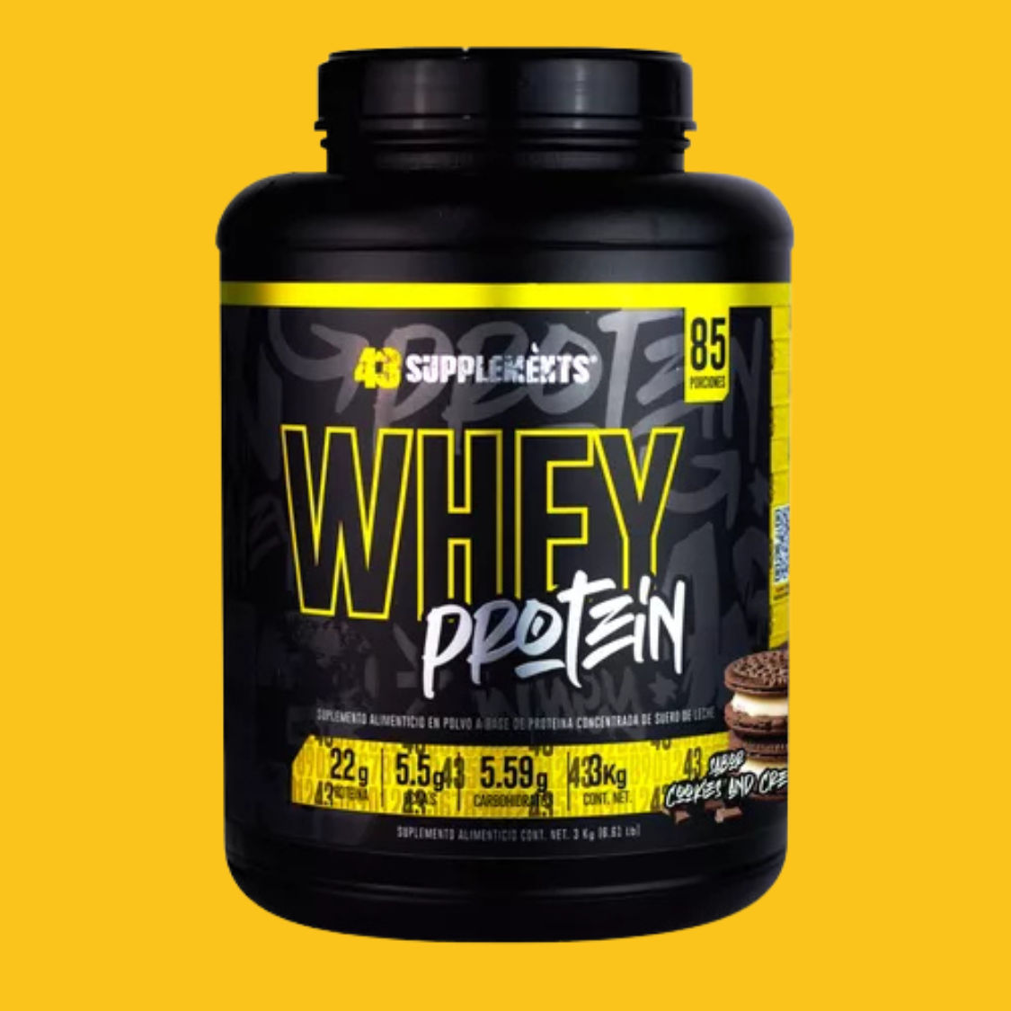 WHEY PROTEIN 3 KG 43 SUPPLEMENTOS
