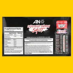 SHOT DE PRE ENTRENO ABE MAXIMA ENERGIA 60ML BERRY BLAST