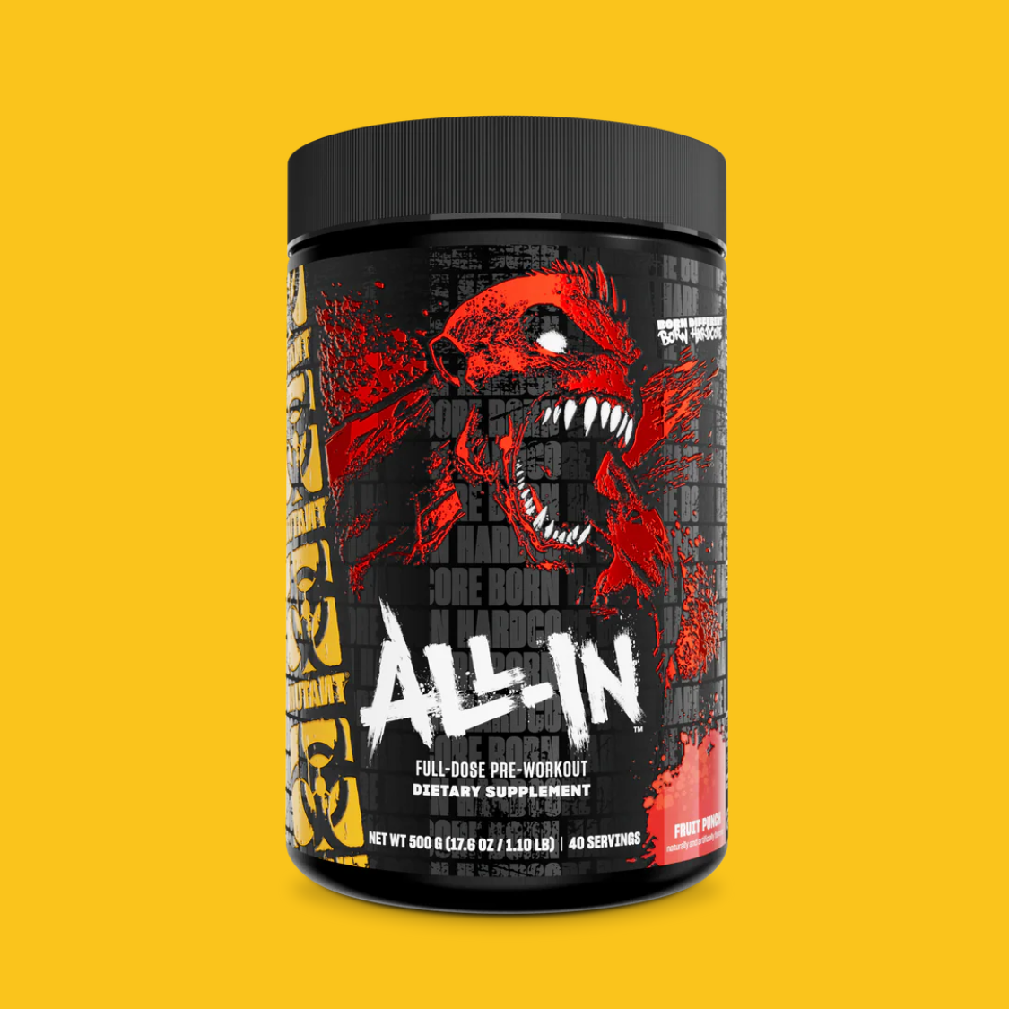MUTANT ALL-IN PRE WORKOUT 20 SERV GORRA DE REGALO