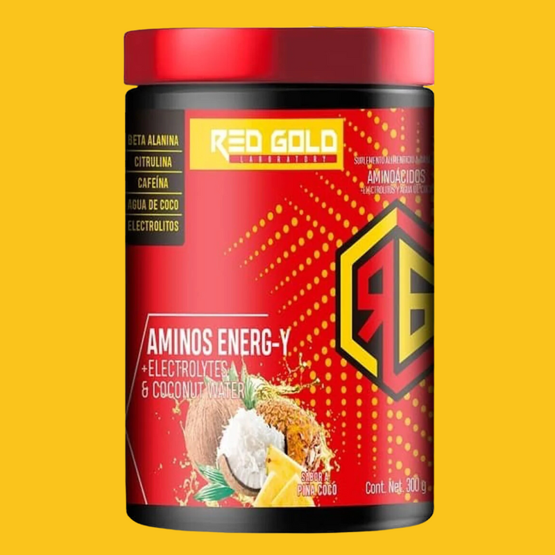 AMINOS ENERG-Y + ELECTROLYTES 30 SERV RED GOLD LABS