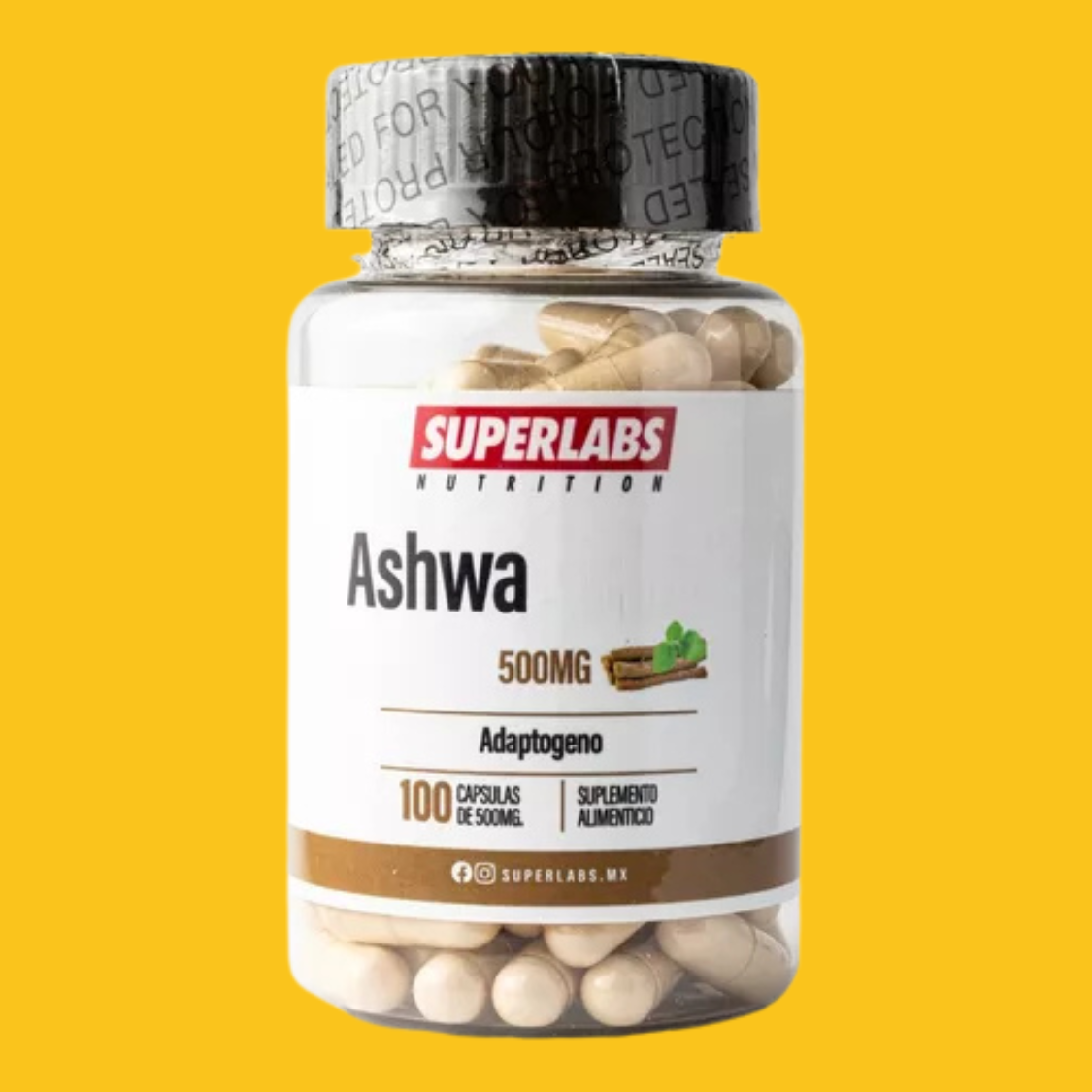 ASHGAWANDHA 100 CAPS SUPERLABS NUTRITION