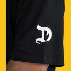 PLAYERA OVERSIZED ATHLETIC DEPT NEGRO DRAGON PHARMA - SDMsuplementos.com