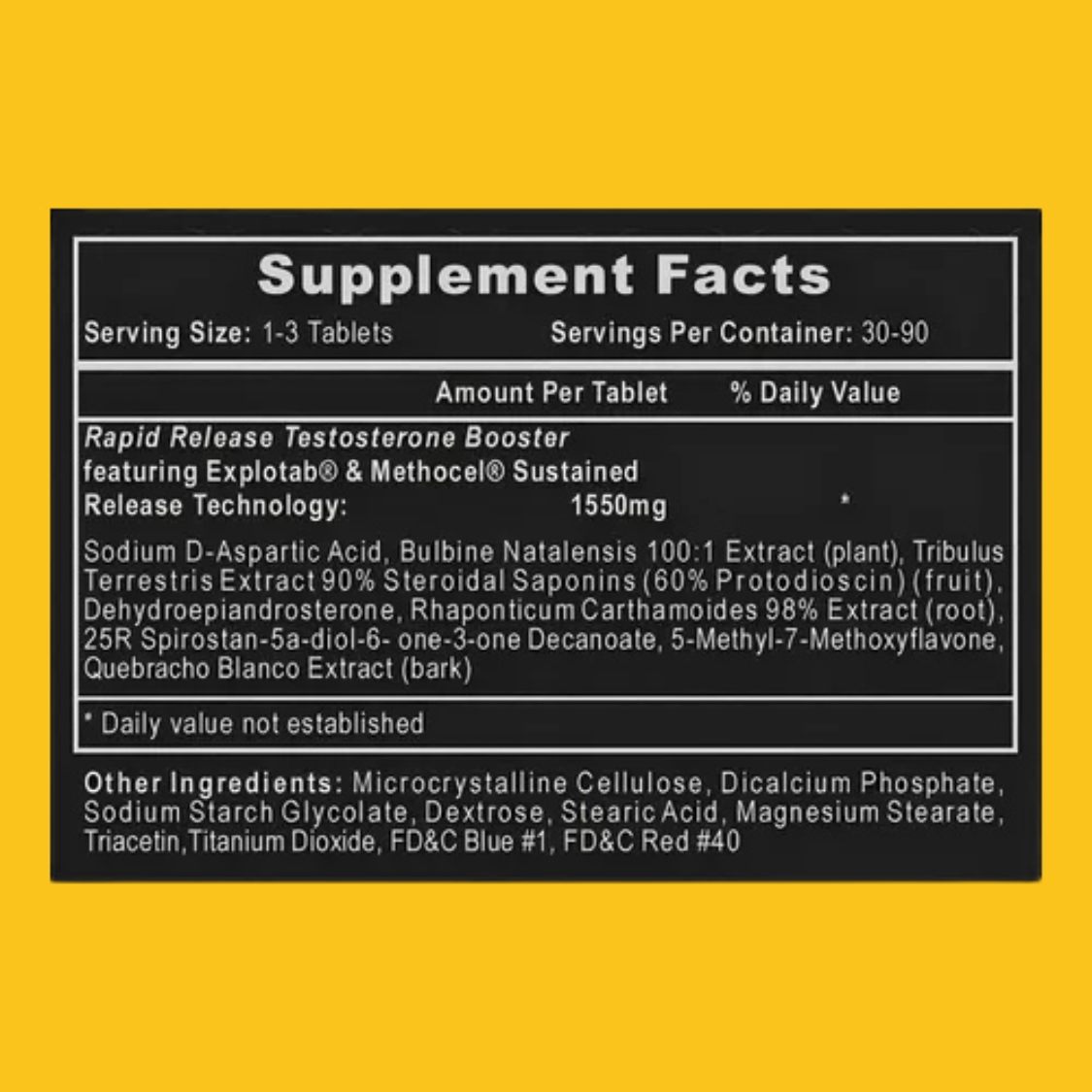 BULASTERONE 180 TABS PRECURSOR DE TESTO HI TECH