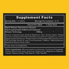 BULASTERONE 180 TABS PRECURSOR DE TESTO HI TECH
