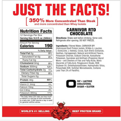 CARNIVOR PROTEIN SHAKE (BEBIBLE) INDIVIDUAL MUSCLEMEDS