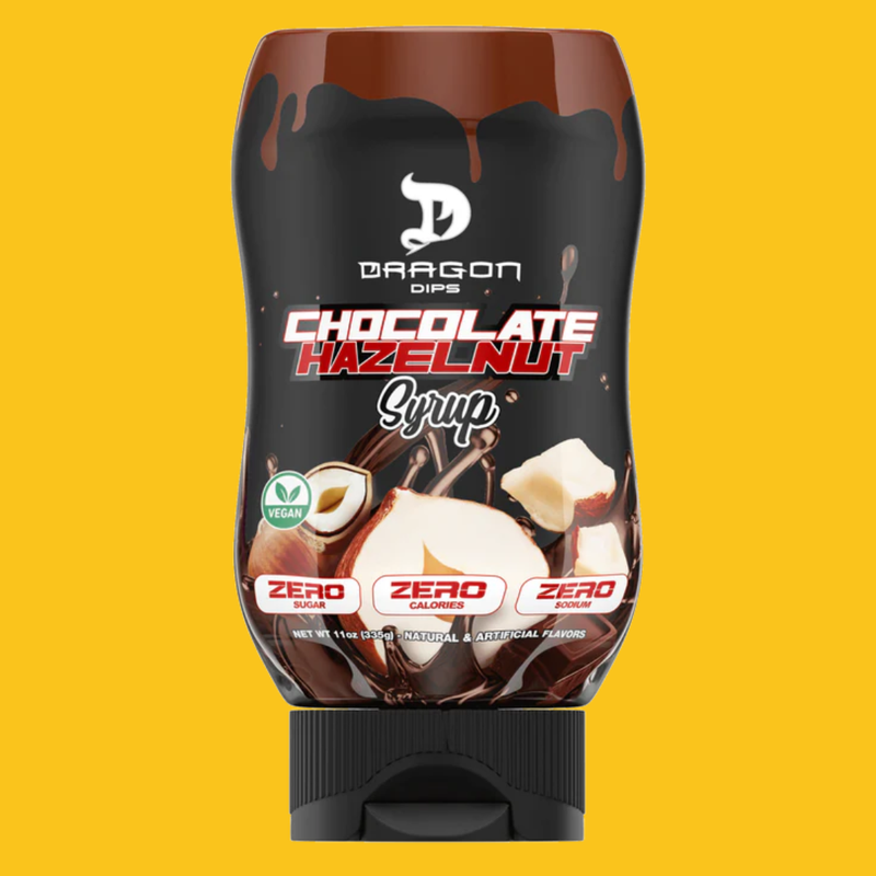 DRAGON DIPS CHOCOLATE AVELLANA 335 GRS DRAGON PHARMA - SDMsuplementos.com