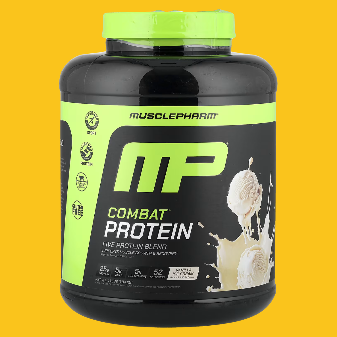 COMBAT PROTEIN POWDER 4 LBS MUSCLEPHARM - SDMsuplementos.com