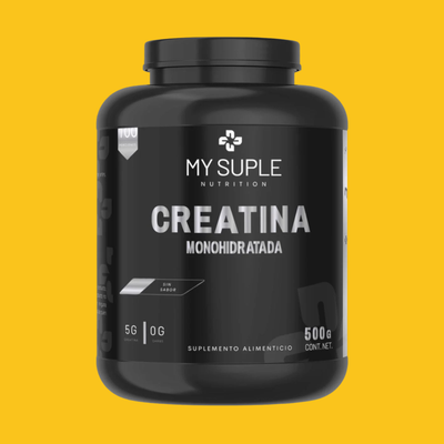 CREATINA MONOHIDRATADA 100 SERV 500 GMS MY SUPLE NUTRITION - SDMsuplementos.com
