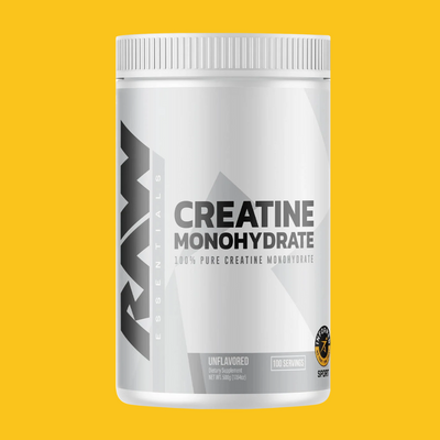CREATINE MONOHYDRATE 100 SERV 500 GMS RAW NUTRITION