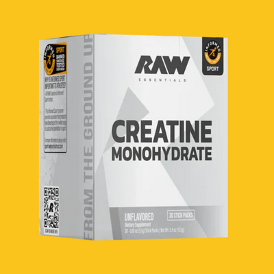 CREATINA STICK PACKS BOX 30 SERV RAW ESENTIALS