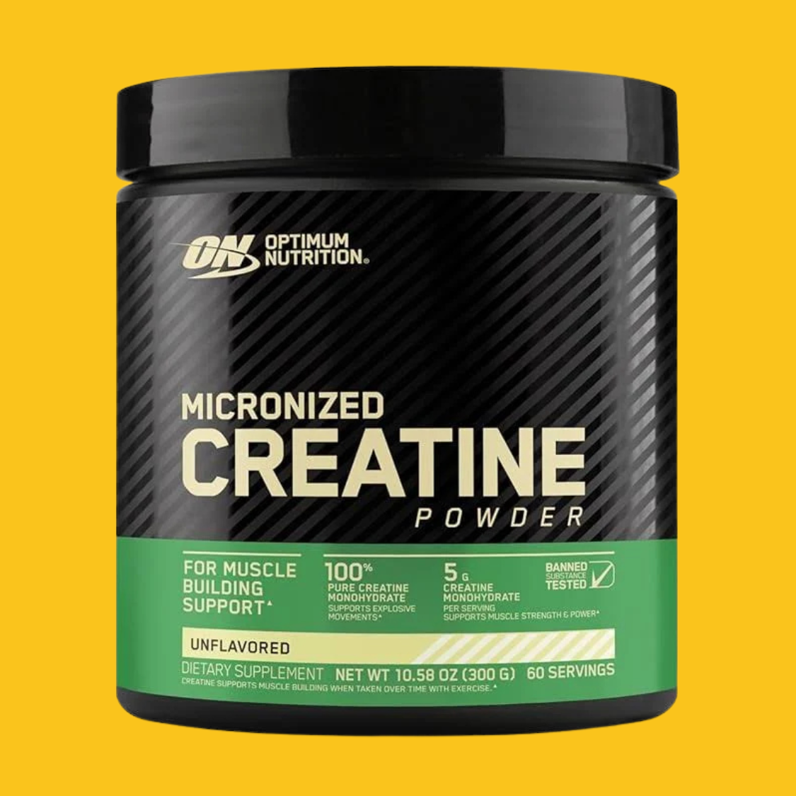 CREATINE POWDER MICRONIZED 300 GMS OPTIMUM NUTRITION