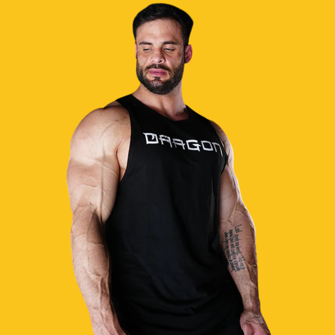 PLAYERA SIN MANGAS CORE TANK DRAGON PHARMA - SDMsuplementos.com
