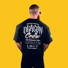PLAYERA DRAGON CREW EDICION ESPECIAL 10 AÑOS DRAGON PHARMA - SDMsuplementos.com