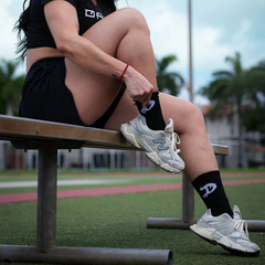 CALCETAS DEPORTIVAS DRAGON SOCKS NEGRAS DRAGON PHARMA