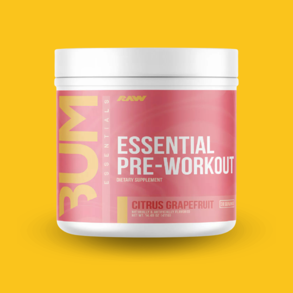ESSENTIAL PRE WORKOUT 30 SERV CBUM X RAW NUTRITION