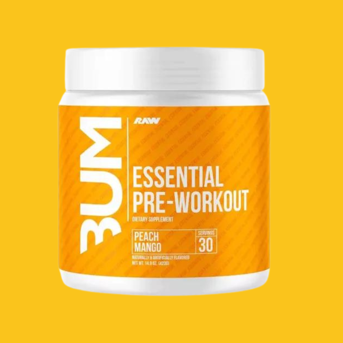 ESSENTIAL PRE WORKOUT 30 SERV CBUM X RAW NUTRITION