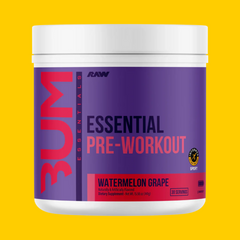 ESSENTIAL PRE WORKOUT 30 SERV CBUM X RAW NUTRITION