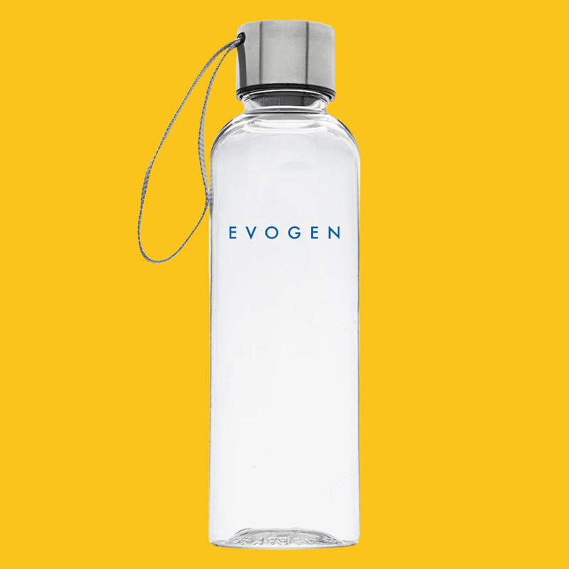 BOTELLA DE AGUA TRANSPARENTE NEXT-GEN EVOGEN 18 OZ - SDMsuplementos.com