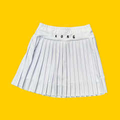FALDA TABLEADA BLANCA UNITALLA KONG CLOTHING