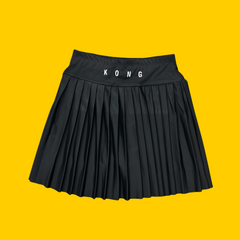 FALDA TABLEADA NEGRA UNITALLA KONG CLOTHING
